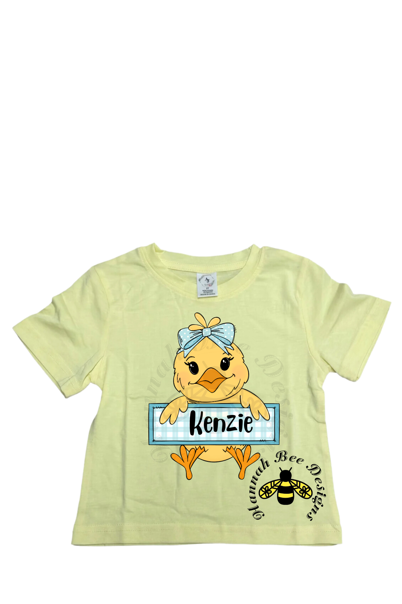 Custom Kids Easter tee (girls)
