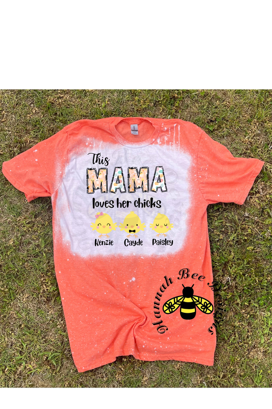 Custom Mama Chicks Tee