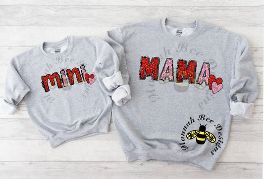 Mama and Mini Valentines