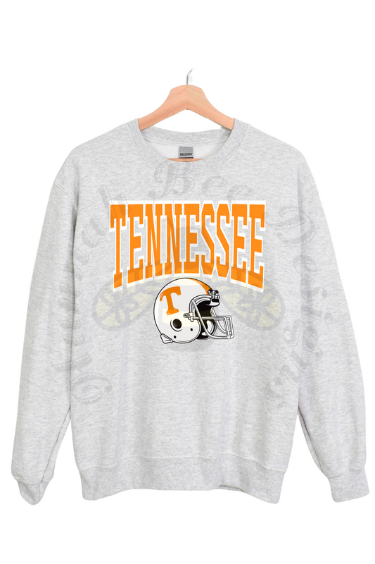 Orange Football Helmet
