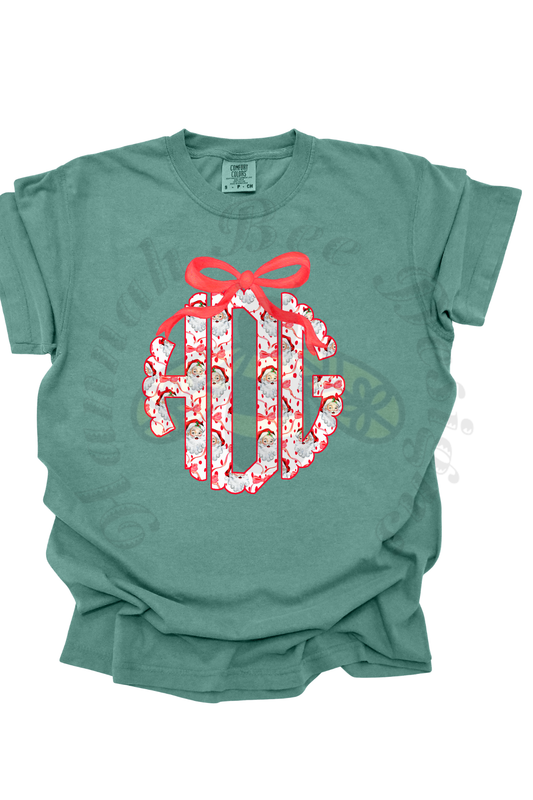 Monogram Santa