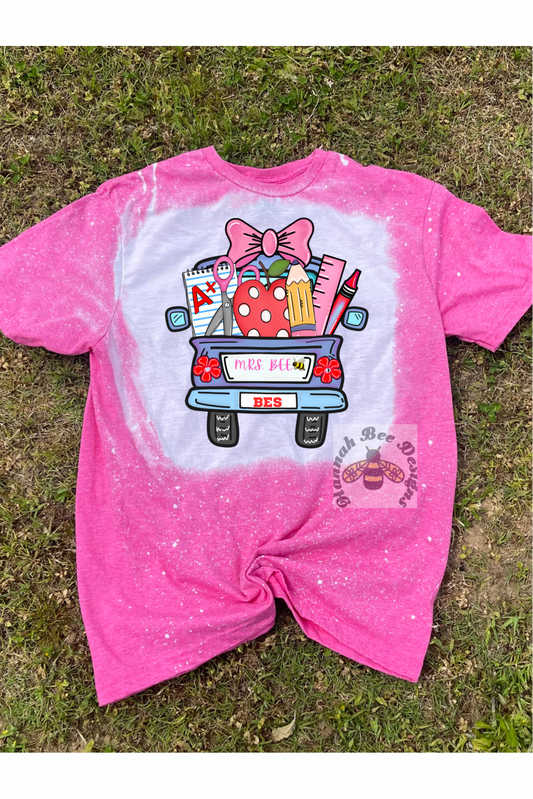 Personalized Teacher Tee