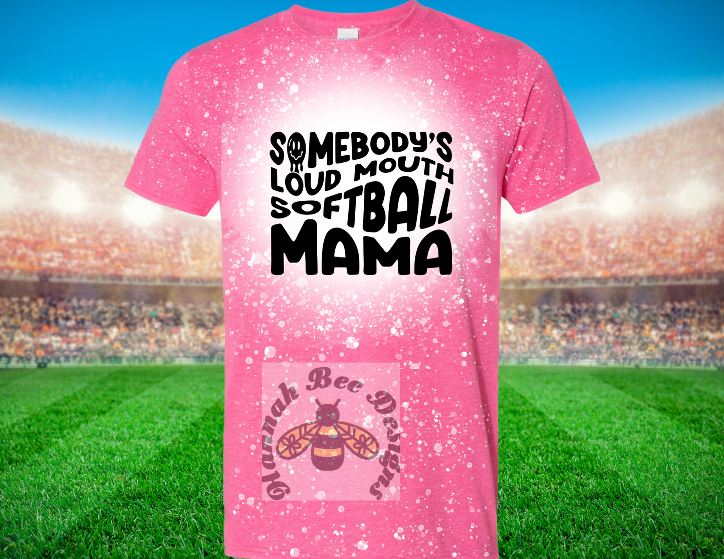 Loud Mouth Softball Mama